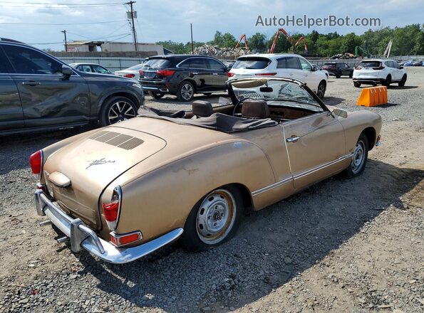 1412743791 1971 VOLKSWAGEN KARMANGHIA Gold Задня права чверть