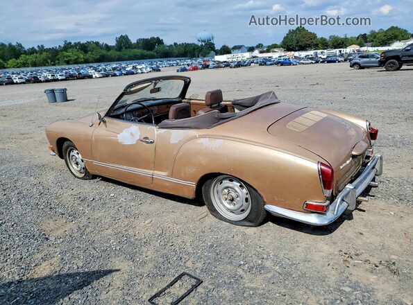 1412743791 1971 VOLKSWAGEN KARMANGHIA Gold Задня ліва чверть
