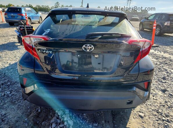 JTNKHMBX4J1003638 2018 TOYOTA C-HR Black წინა სალონის ხედი
