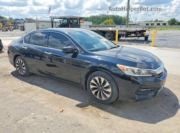 JHMCR6F35HC007820 2017 HONDA ACCORD Black Вид спереду