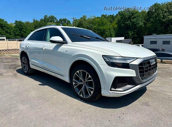 WA1EVBF15PD015447 2023 AUDI Q8 White Front view