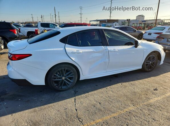 4T1DAACK3SU147695 2025 TOYOTA CAMRY White წინა მარჯვენა