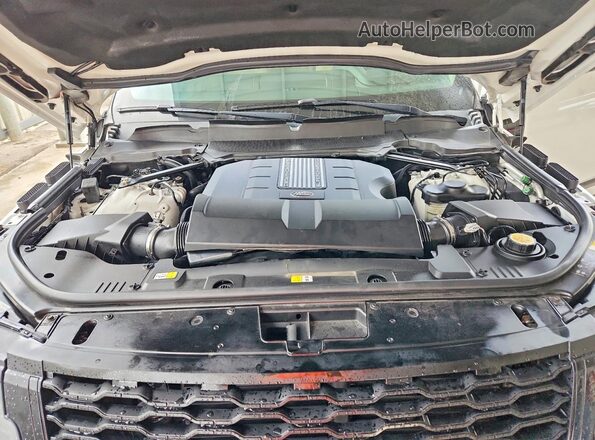 SALGS5RE1JA390129 2018 LAND ROVER RANGE White Vista de la etiqueta del VIN