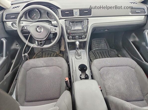 1VWAT7A33GC012050 2016 VOLKSWAGEN PASSAT Maroon Вид щитка приладів