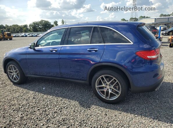 WDC0G4JB9HF127576 2017 MERCEDES-BENZ GLC-CLASS Blue Trasero derecho