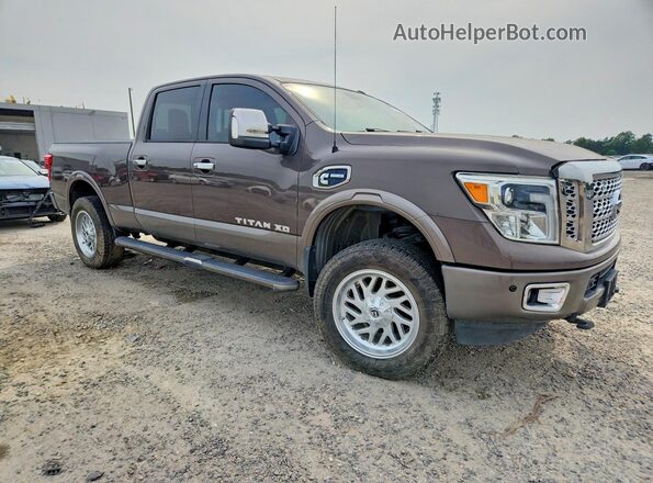 1N6BA1F40GN513409 2016 NISSAN TITAN Brown Widok z przodu