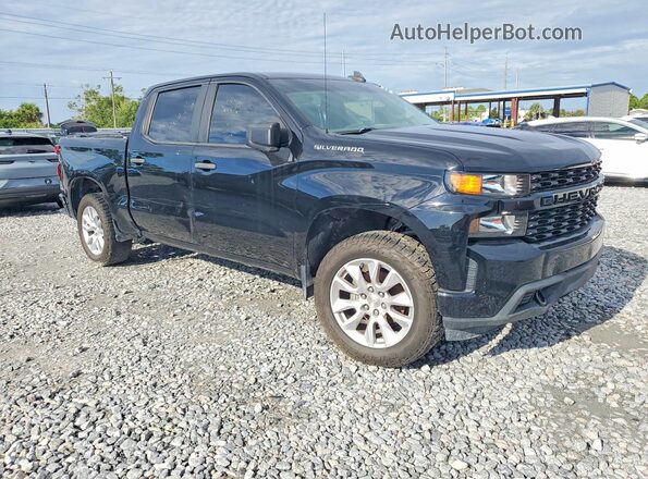 3GCPWBEK0MG128422 2021 CHEVROLET SILVERADO Black წინა ხედი