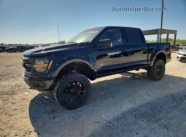 1FTFW3L58RFA73631 2024 FORD F150 Black Trasero izquierdo