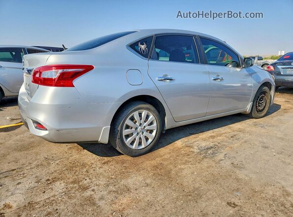 3N1AB7AP3GY271950 2016 NISSAN SENTRA Серебряный Передняя правая четверть