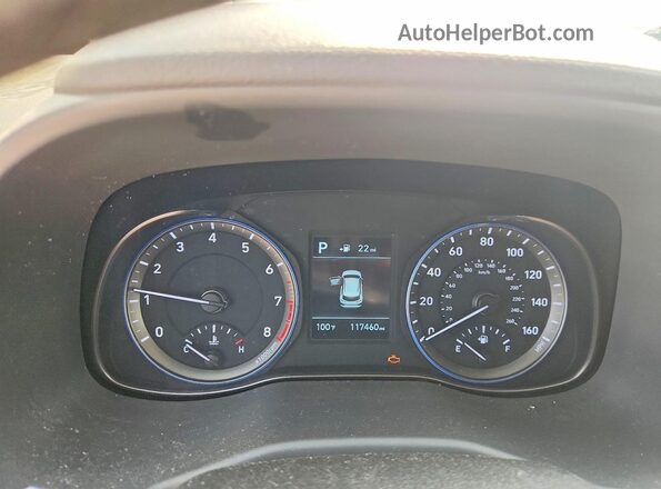 KM8K33A55JU086035 2018 HYUNDAI KONA Silver Rear seats view