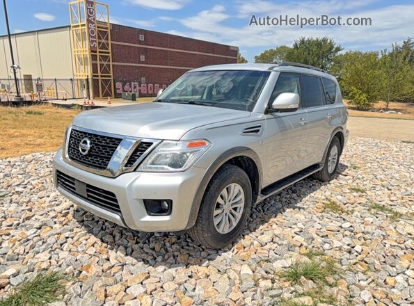 JN8AY2ND7H9008564 2017 NISSAN ARMADA Silver Հետևի աջ