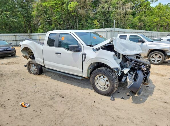 1FTEX1EP0PKD01234 2023 FORD F150 White Вид спереду