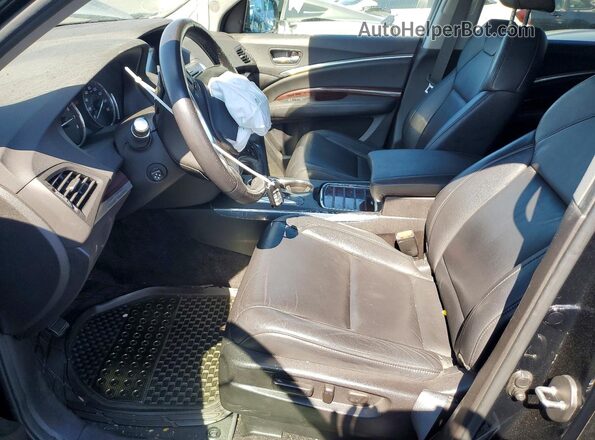 5FRYD4H46GB055780 2016 ACURA MDX Black Вид панелі приладів