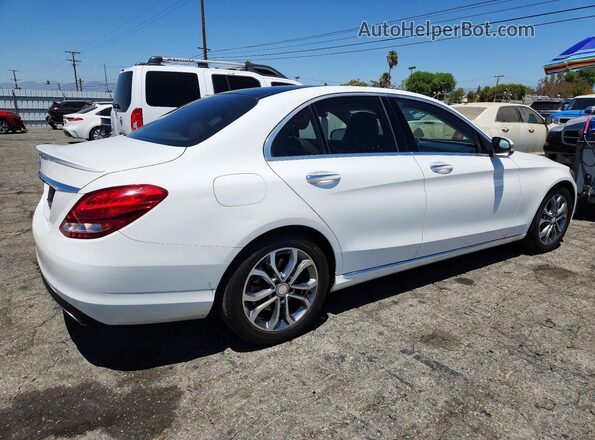 55SWF4JB0GU165931 2016 MERCEDES-BENZ C-CLASS White Front right