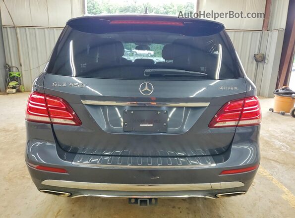 4JGDA5HB4GA744802 2016 MERCEDES-BENZ GLE Gray Вид салону спереду