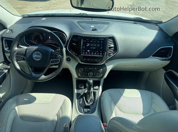 1C4PJMDX8MD225274 2021 JEEP CHEROKEE Белый Вид задних сидений