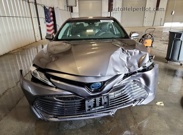 4T1B21HK1KU513862 2019 TOYOTA CAMRY Gray Вид ззаду