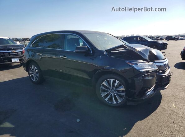 5FRYD4H46GB055780 2016 ACURA MDX Black Вид спереду