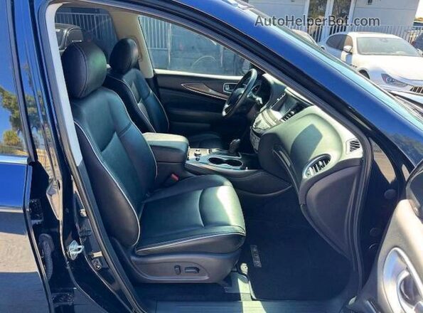 5N1DL0MM9LC538281 2020 INFINITI QX60 Blue Widok deski rozdzielczej