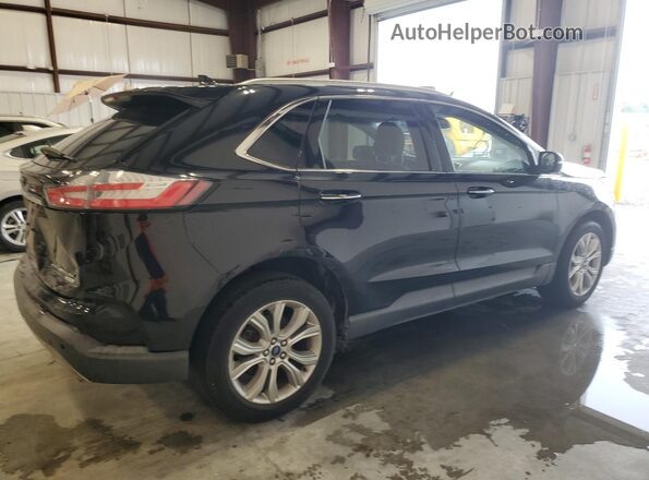 2FMPK3K96KBB43554 2019 FORD EDGE Black Front right