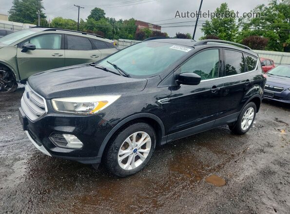 1FMCU9GDXJUB17136 2018 FORD ESCAPE Black უკანა მარცხენა
