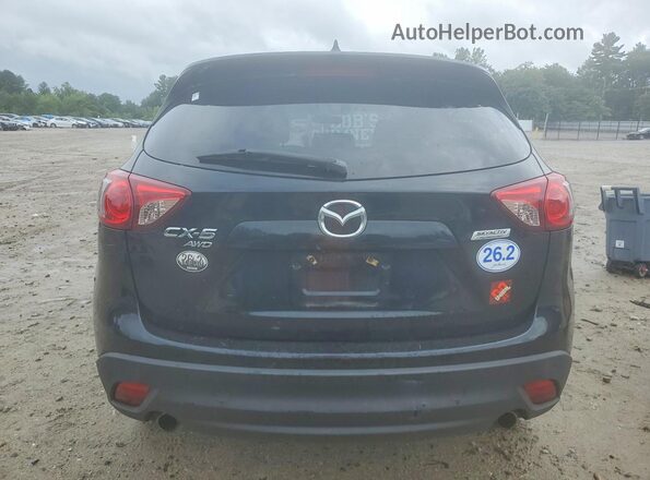 JM3KE4CYXG0779590 2016 MAZDA CX-5 Black წინა სალონის ხედი
