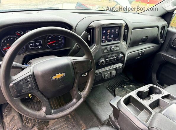 3GCNAAEK6PG350774 2023 CHEVROLET SILVERADO Белый Вид задних сидений