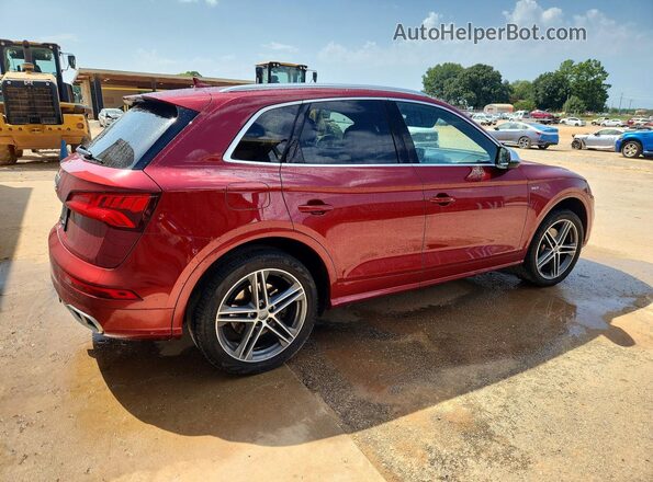 WA1C4AFY9J2021501 2018 AUDI SQ5 Red Front right