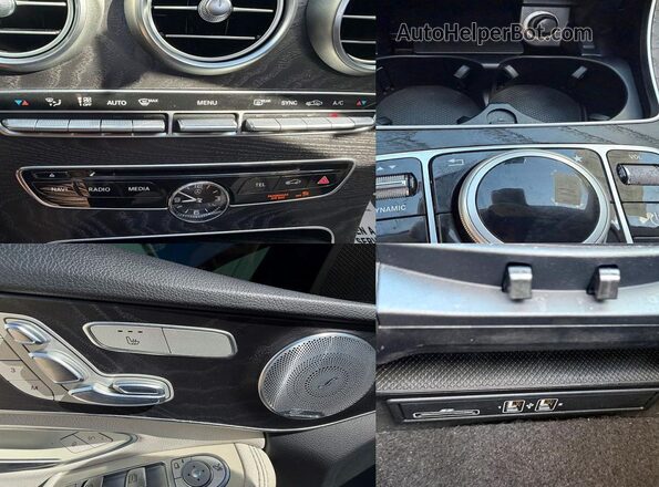 55SWF4KB7HU192124 2017 MERCEDES-BENZ C-CLASS Blue სალონის 360-გრადუსიანი ხედი