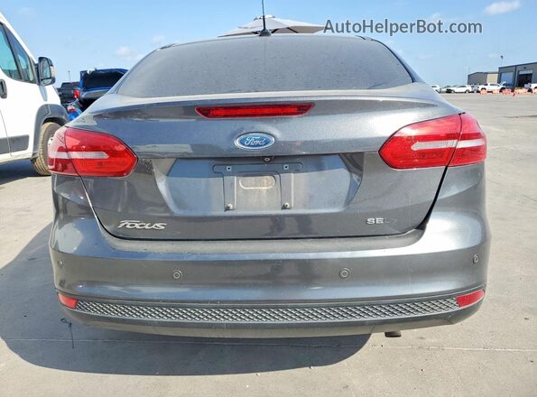1FADP3H28JL321729 2018 FORD FOCUS Gray წინა სალონის ხედი