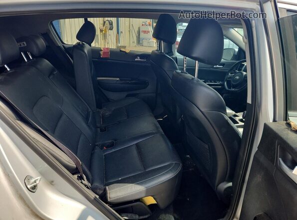 KNDPR3A64H7093827 2017 KIA SPORTAGE Silver Widok komory silnika