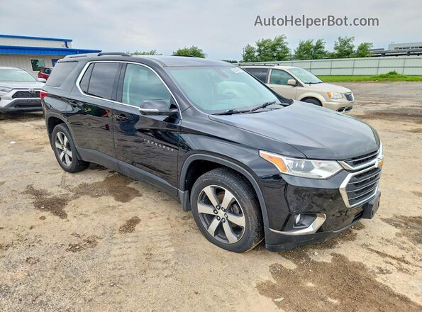 1GNEVHKW6JJ256704 2018 CHEVROLET TRAVERSE Black Widok z przodu