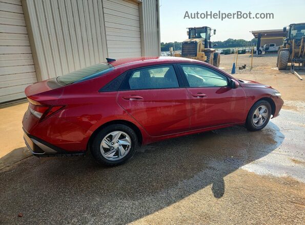 KMHLL4DG9RU722393 2024 HYUNDAI ELANTRA Red Przód prawy
