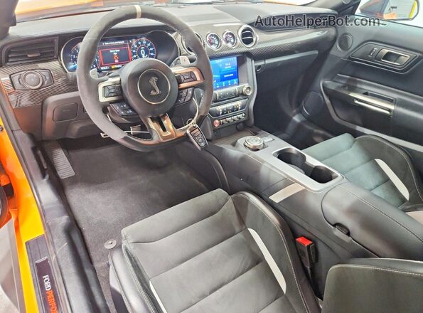 1FA6P8SJ2L5500829 2020 FORD MUSTANG Оранжевый Вид щитка приборов
