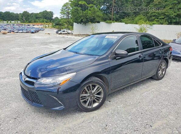 4T1BF1FK5HU637830 2017 TOYOTA CAMRY Black Задня ліва чверть