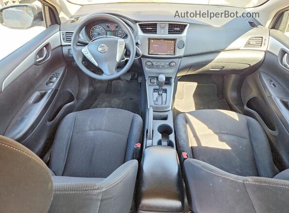 3N1AB7AP1HY406697 2017 NISSAN SENTRA Gray ხელსაწყოთა პანელის ხედი