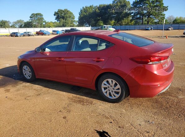 5NPD74LF0HH197870 2017 HYUNDAI ELANTRA Red Rear right