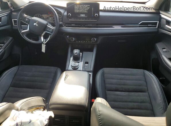 JA4J4UA88NZ079709 2022 MITSUBISHI OUTLANDER Red ხელსაწყოთა პანელის ხედი
