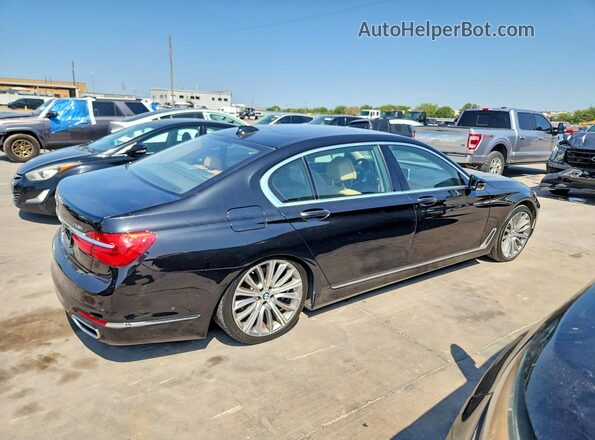 WBA7F0C53GGL99070 2016 BMW 7 SERIES Black Առջևի աջ