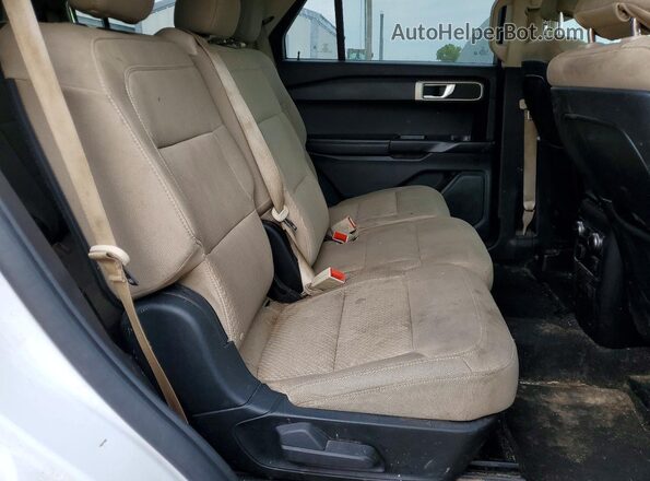 1FMSK8BB8LGB68170 2020 FORD EXPLORER White Widok komory silnika