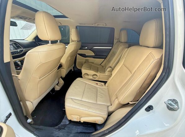 5TDKKRFH9GS155738 2016 TOYOTA HIGHLANDER White Սալոնի դիմացի տեսք