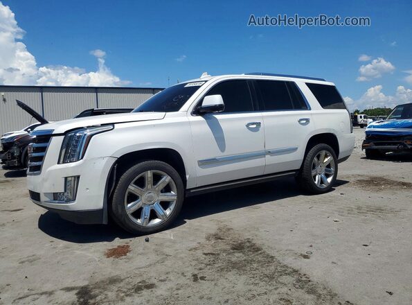 1GYS3CKJ8JR256997 2018 CADILLAC ESCALADE White Trasero izquierdo