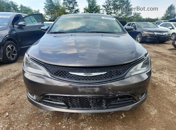 1C3CCCAB9GN127188 2016 CHRYSLER 200 Серый Вид сзади