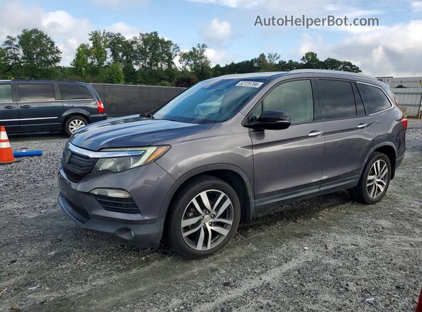 5FNYF5H95GB039180 2016 HONDA PILOT Gray Trasero izquierdo