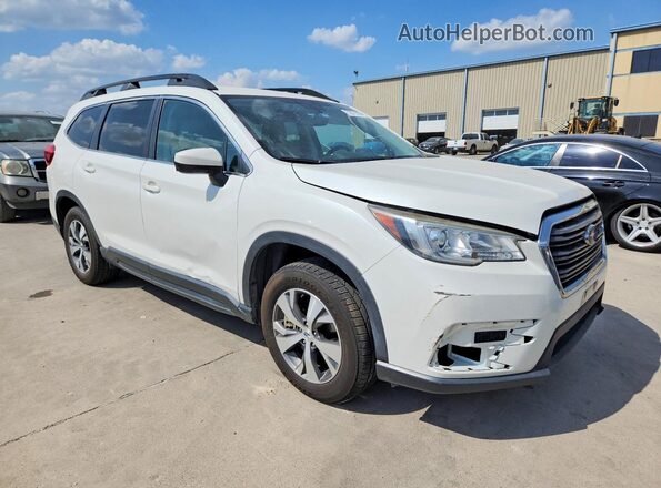 4S4WMACD4K3452646 2019 SUBARU ASCENT White Widok z przodu