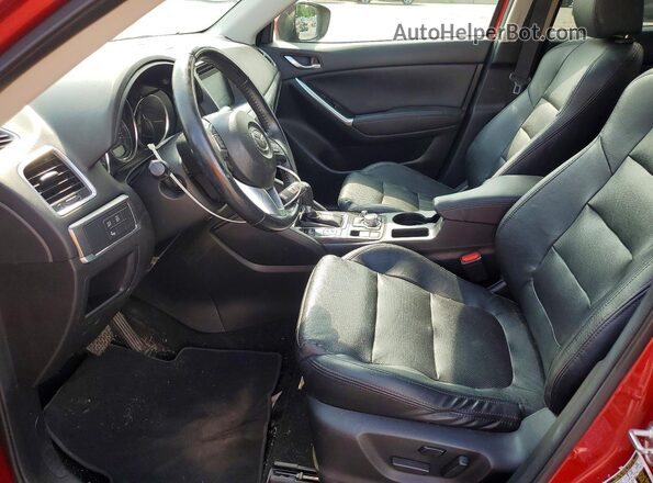 JM3KE4DYXG0754865 2016 MAZDA CX-5 Red Widok deski rozdzielczej