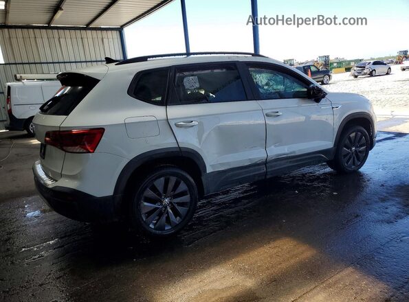 3VVDX7B27NM005206 2022 VOLKSWAGEN TAOS Белый Передняя правая четверть