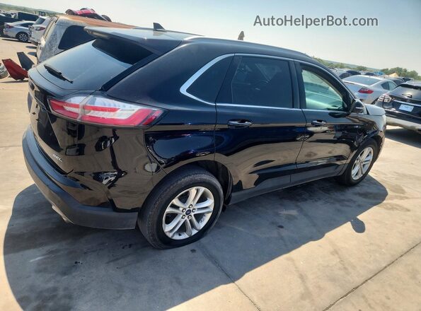 2FMPK3J98LBB47883 2020 FORD EDGE Черный Передняя правая четверть