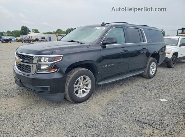 1GNSKHKC9JR101289 2018 CHEVROLET SUBURBAN Black Rear left