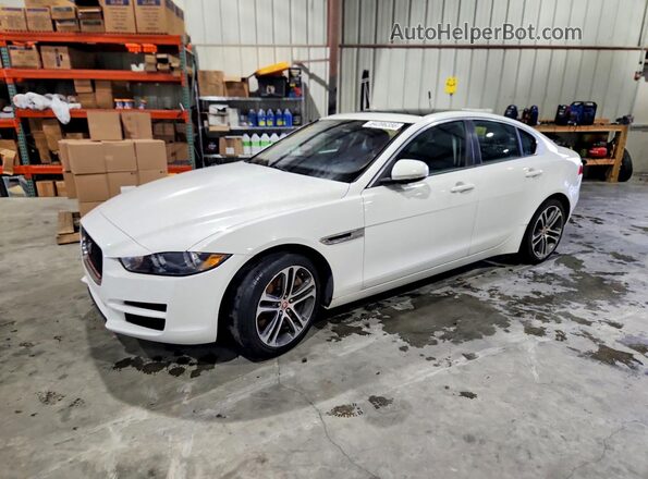 SAJAJ4BV4HCP10659 2017 JAGUAR XF Белый Задняя левая четверть